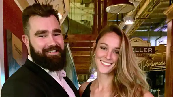 Jason Kelce Got 'Too Drunk’ on 1st Date With Wife Kylie, Was ‘Fireman-Carried’ Replica Luxury Handbag by Beau Allen