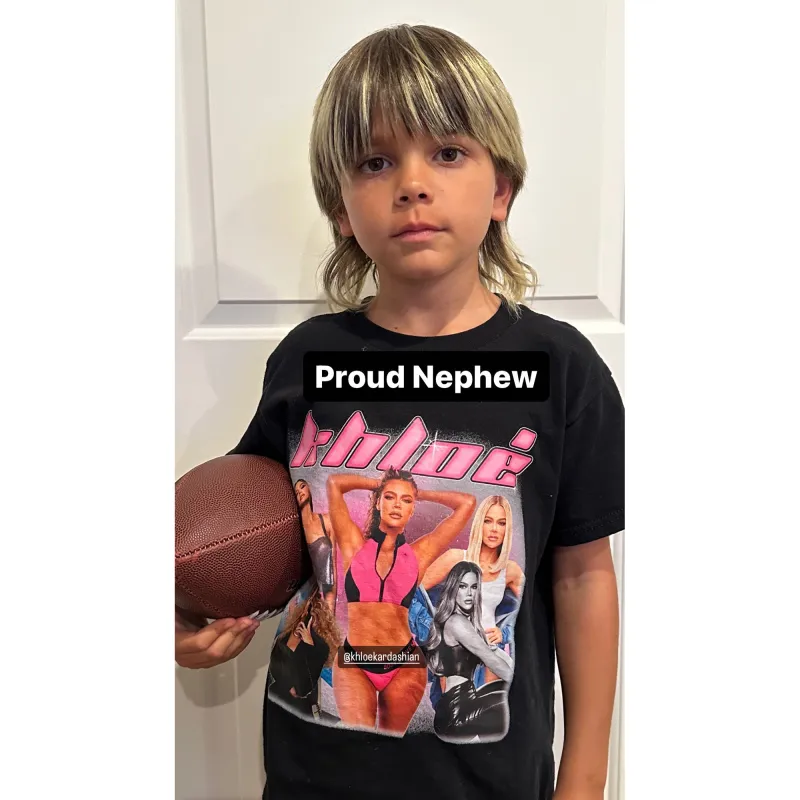 Kourtney Kardashian and Scott Disick’s Son Reign's Shirt of Aunt Khloe Is Proof How 'Proud' He Is