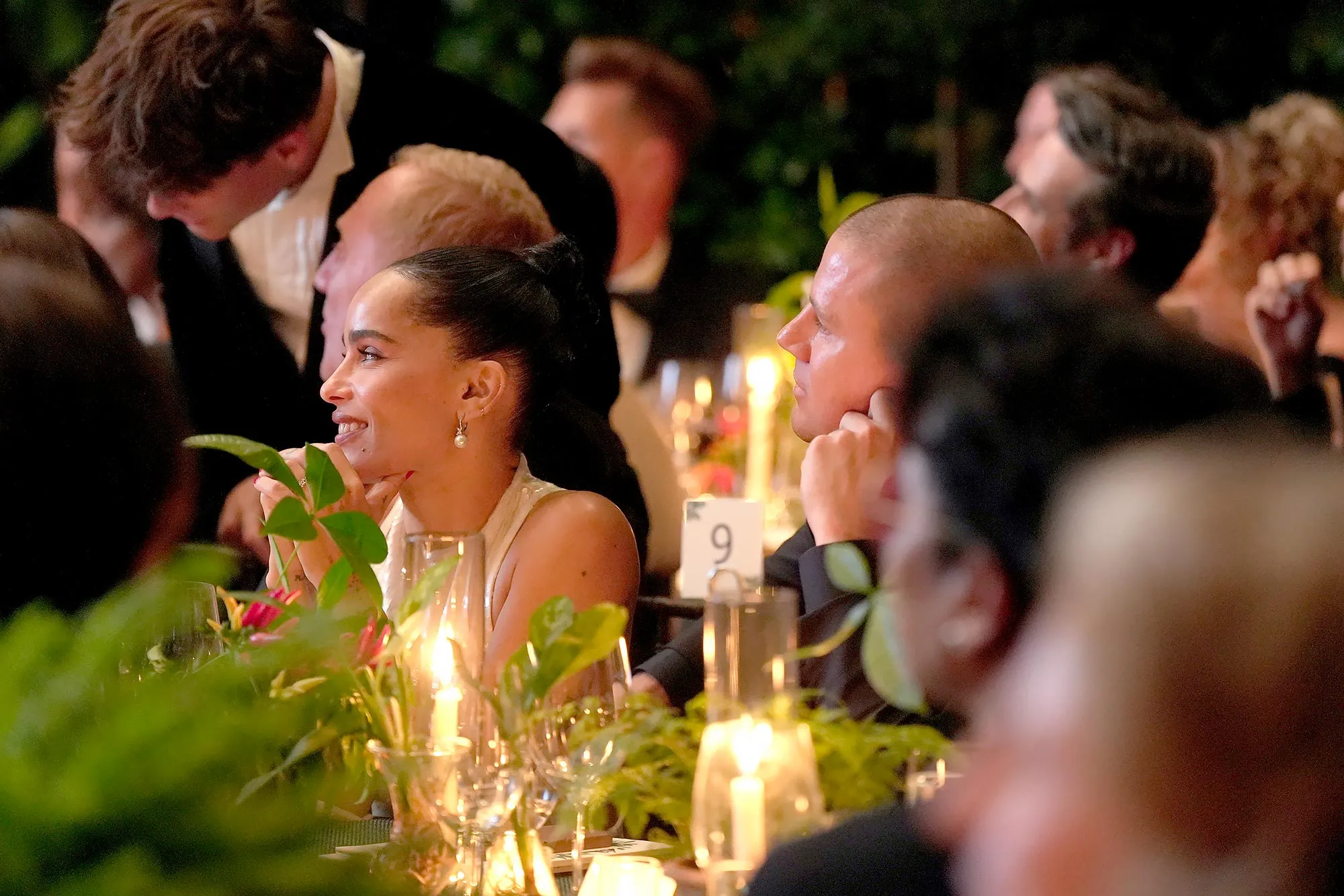 Zoe Kravitz and Channing Tatum Attend Caring For Women Dinner