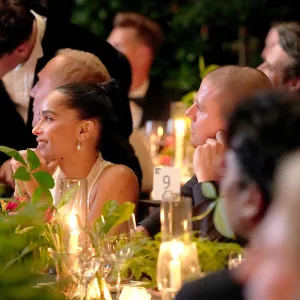 Zoe Kravitz and Channing Tatum Attend Caring For Women Dinner