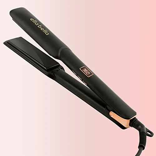ELLA BELLA Ceramic Flat Iron Hair Straightener
