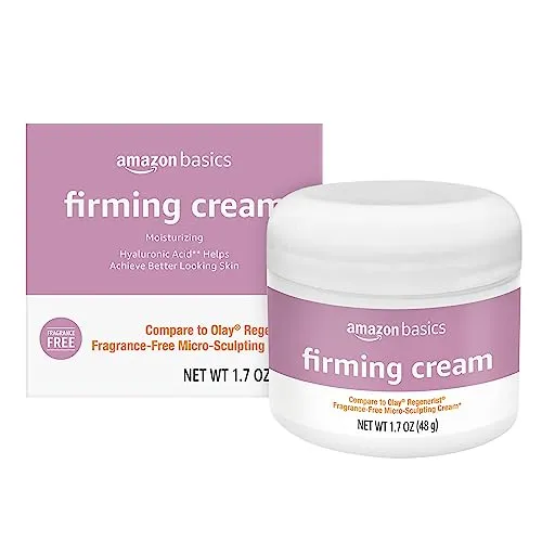 Amazon Basics Firming Cream, Fragrance Free, 1.7 Ounces, 1-Pack