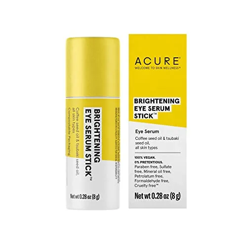Acure Brightening Eye Serum Stick Coffee + Tsubaki Seed Oil
