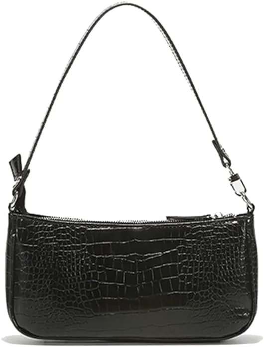 black shoulder bag