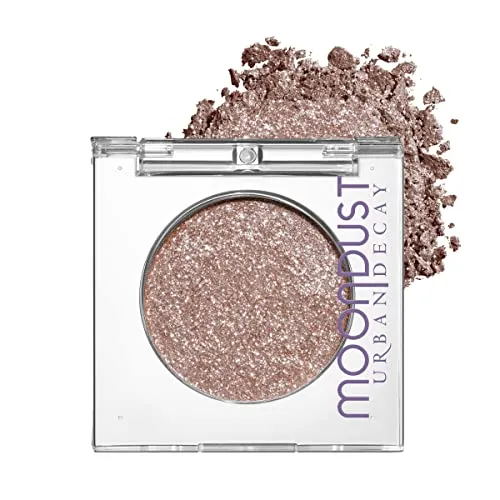 URBAN DECAY 24/7 Moondust Eyeshadow Compact - Long-Lasting Shimmery Eye Makeup and Highlight - Up to 16 Hour Wear - Vegan Formula &ndash; Space Cowboy (Champagne Gold Silver Sparkle)
