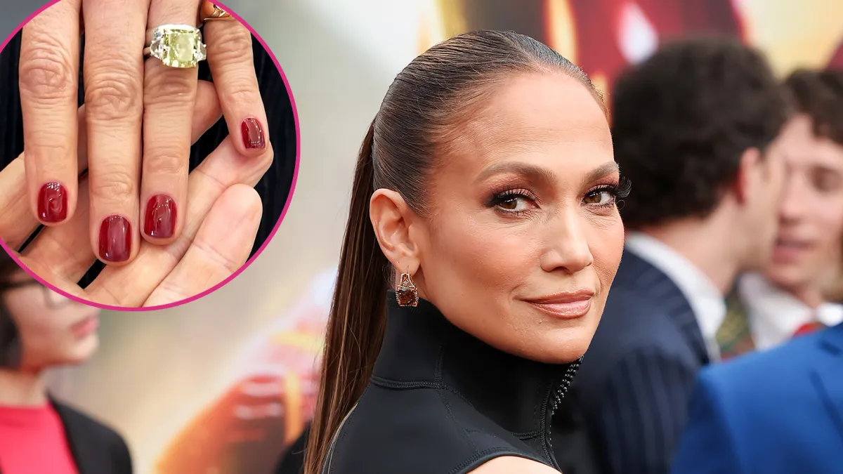 All About Jennifer Lopez's Red Mani