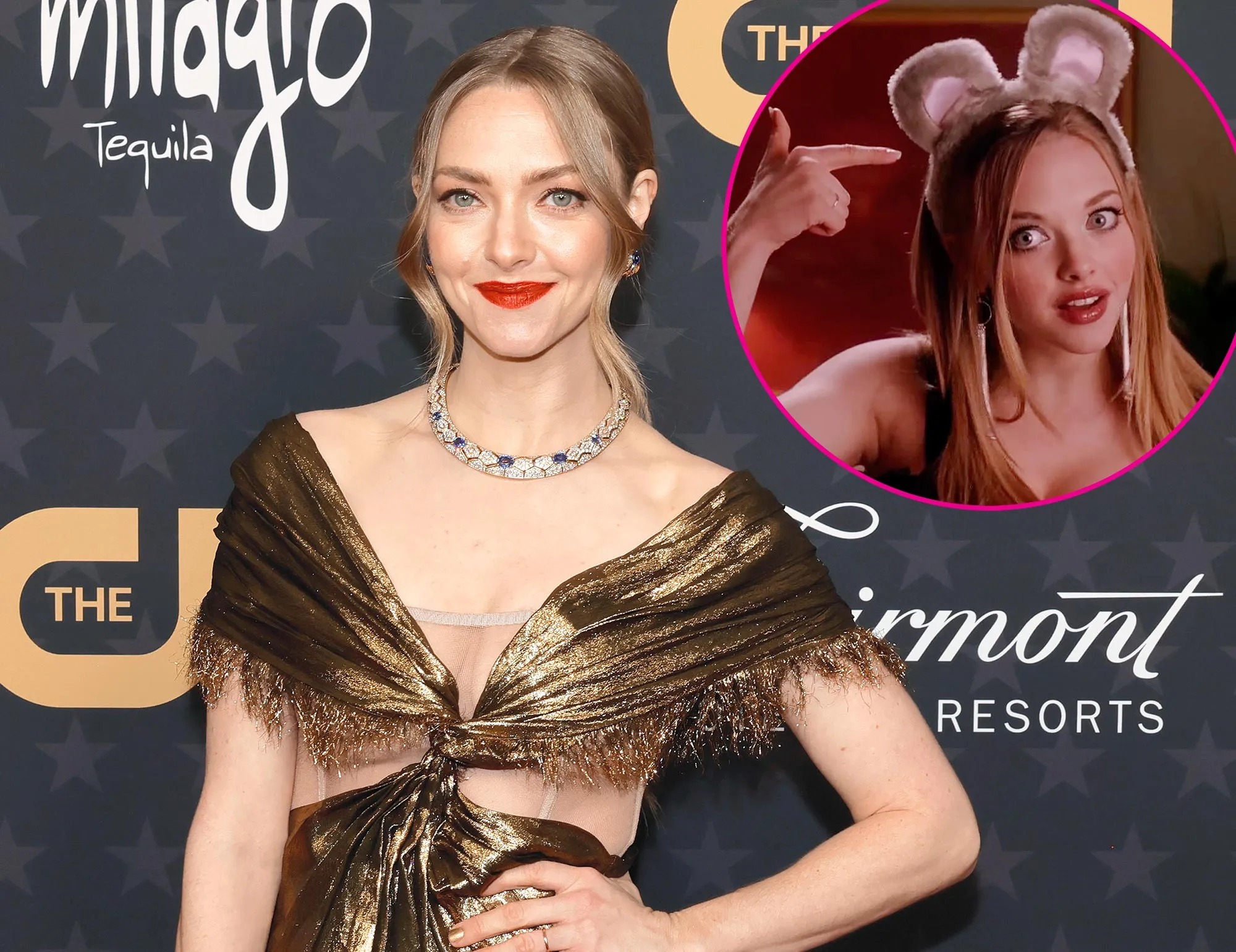 Amanda Seyfried s Mean Girls -Inspired Halloween Costume Is So Fetch I m a Mouse 276