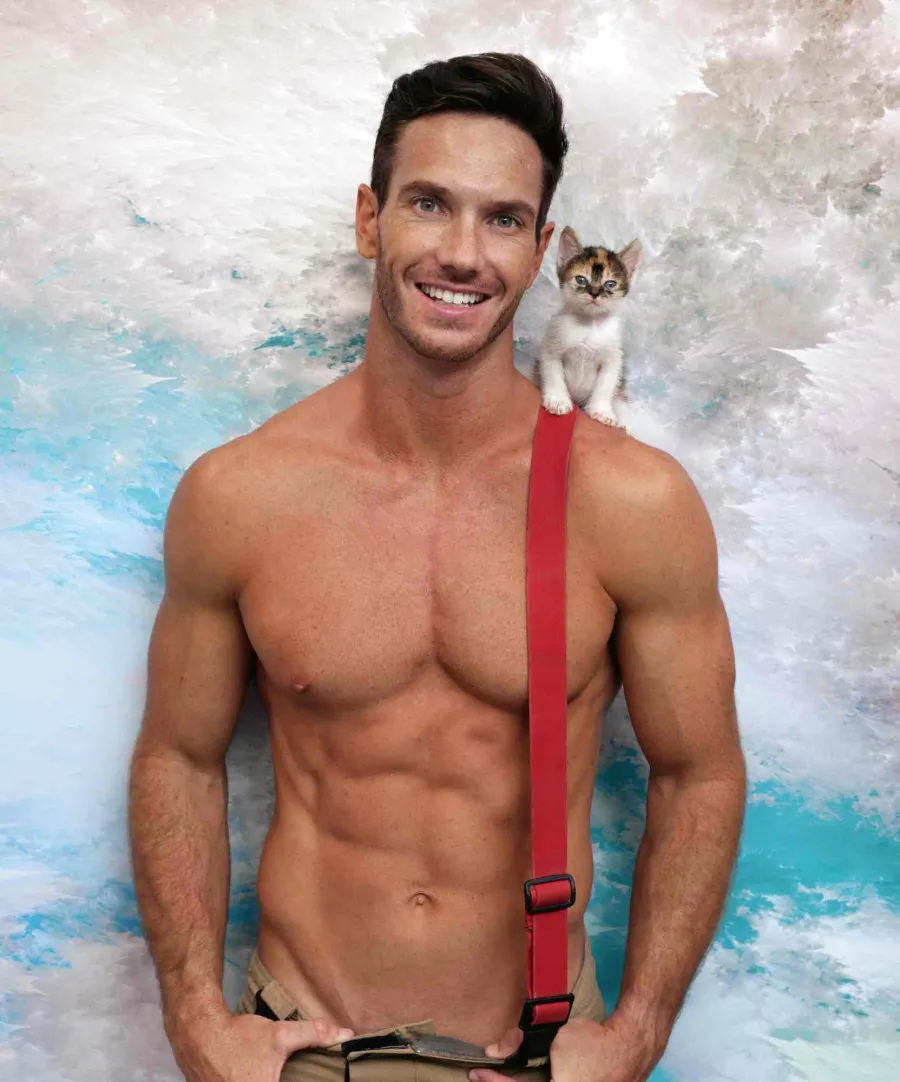 Australias Firefighters Are Here to Rescue Your 2024 With an All New Sexy Calendar Complete With Cute Animals
