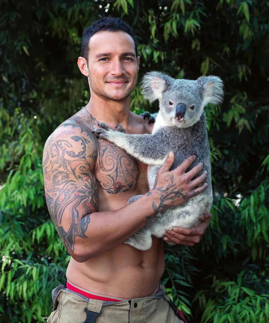 Australias Firefighters Are Here to Rescue Your 2024 With an All New Sexy Calendar Complete With Cute Animals