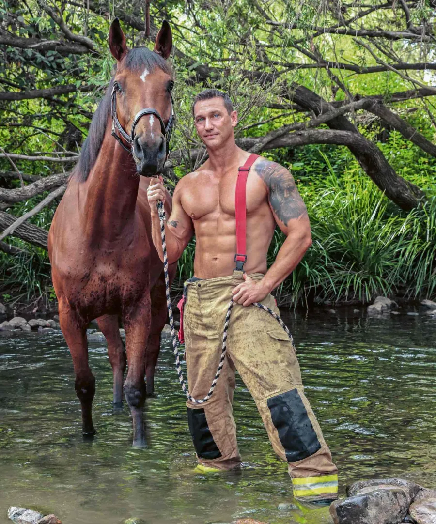 Australias Firefighters Are Here to Rescue Your 2024 With an All New Sexy Calendar Complete With Cute Animals