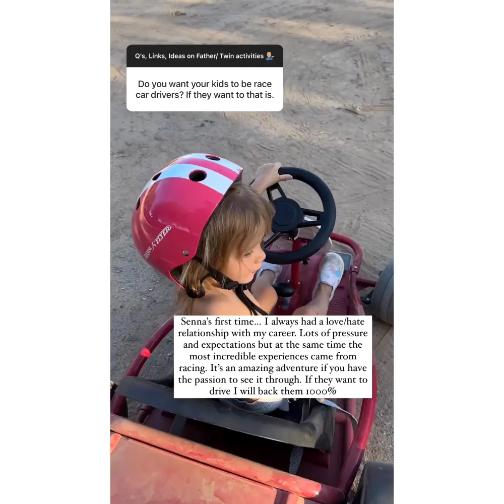 &lsquo;Bachelor&rsquo; Alum Arie Luyendyk Jr. Says He Would Support Kids Becoming Racecar Driver