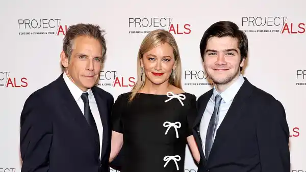 Ben Stiller and Christine Taylor Step Out with Son Quinlin 539