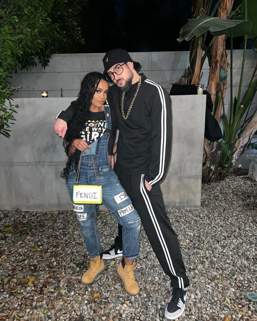 Best 2023 Couple's Halloween Costumes Rachel Lindsay and Bryan Abasolo