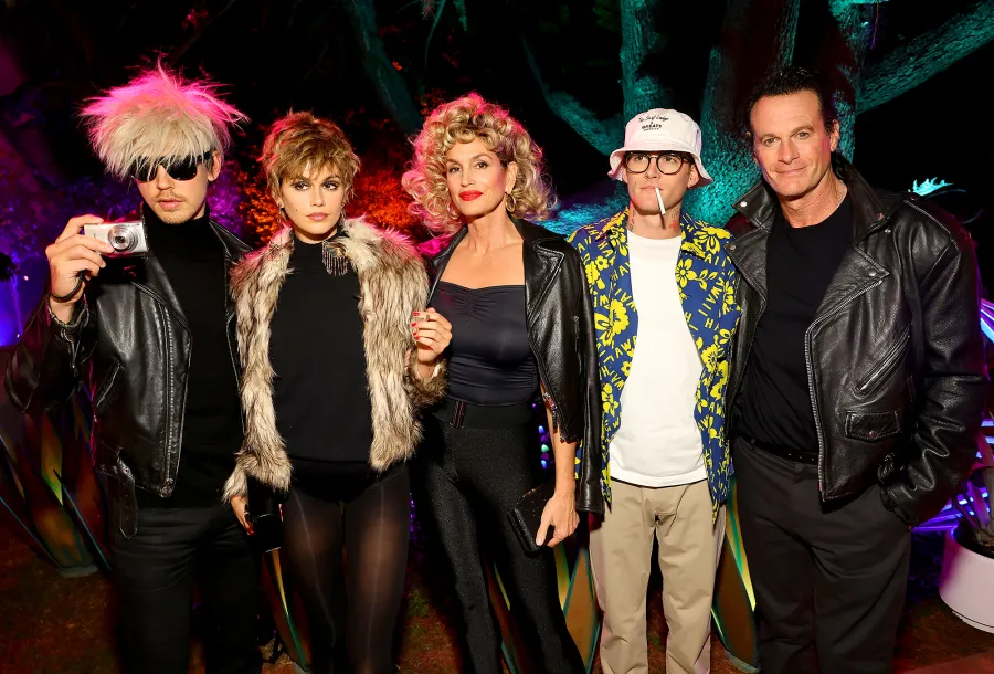 Best Halloween costumes Austin Butler, Kaia Gerber, Cindy Crawford and Rande Gerber