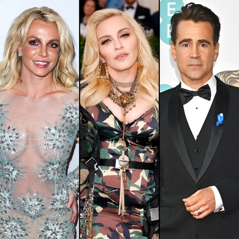 Britney Spears Celebrity Revelations All the Stars She Name in The Woman In Me