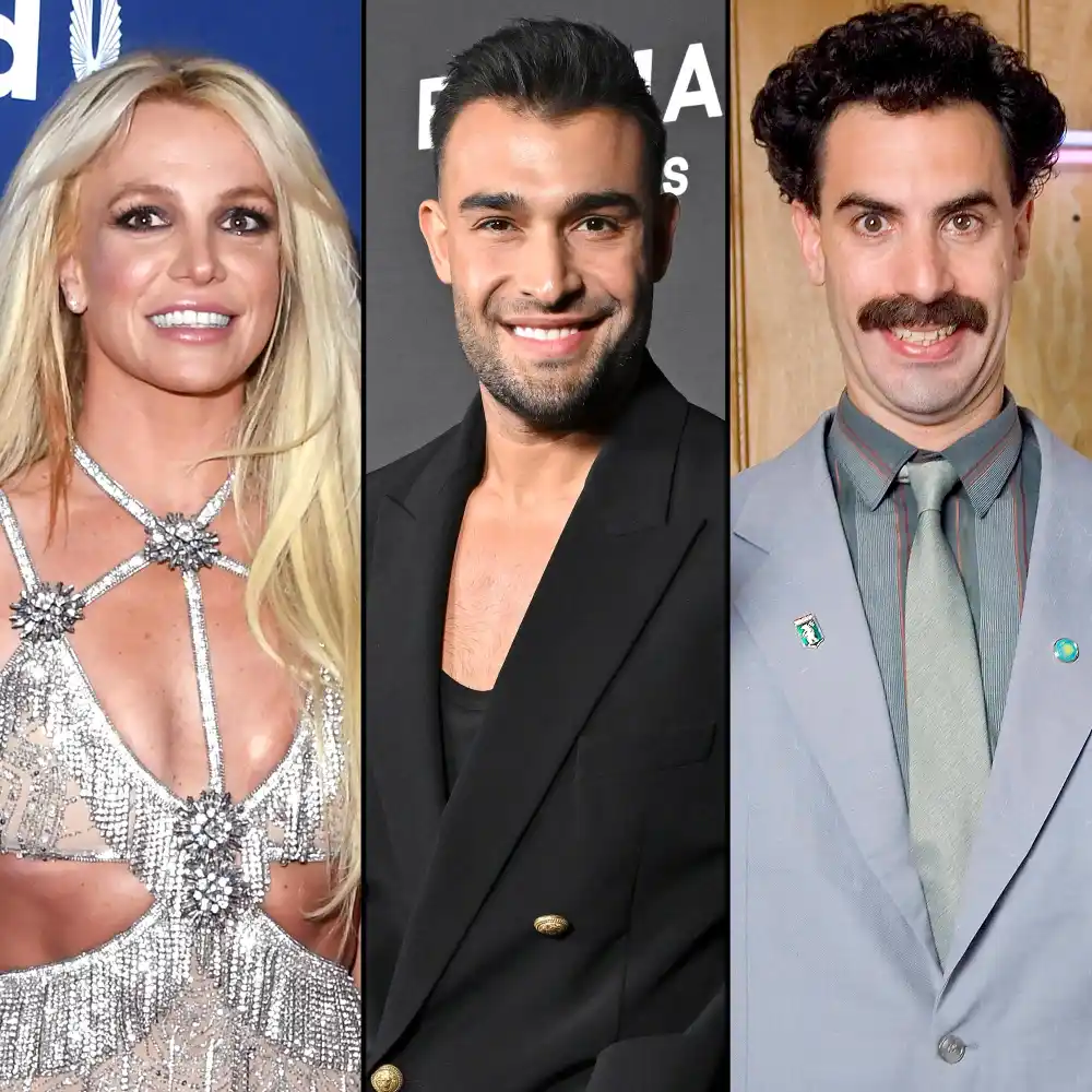 Britney Spears&rsquo; Ex Sam Asghari Says He Wants to Sleep With Borat, Brags About His &lsquo;Great&rsquo; Ass