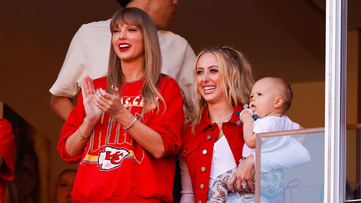 Brittany Mahomes Is Living Her 'Wildest Dreams' With Gifted '1989' Cardigan From Taylor Swift