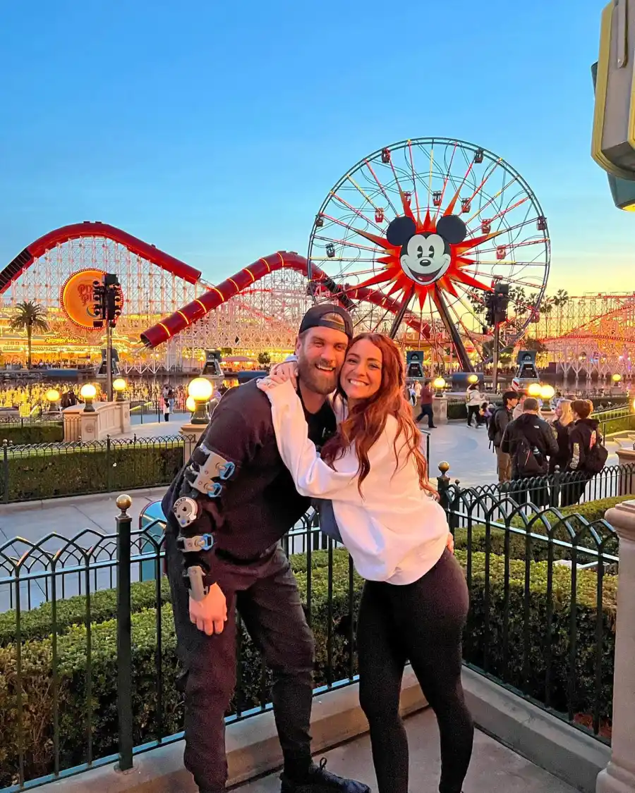 Bryce Harper and Wife Kayla Varner Oct 2023