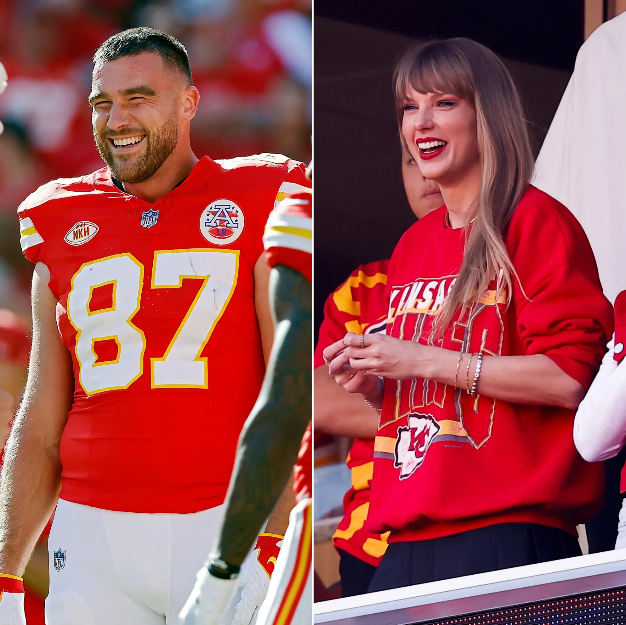 Travis Kelce and Taylor Swift