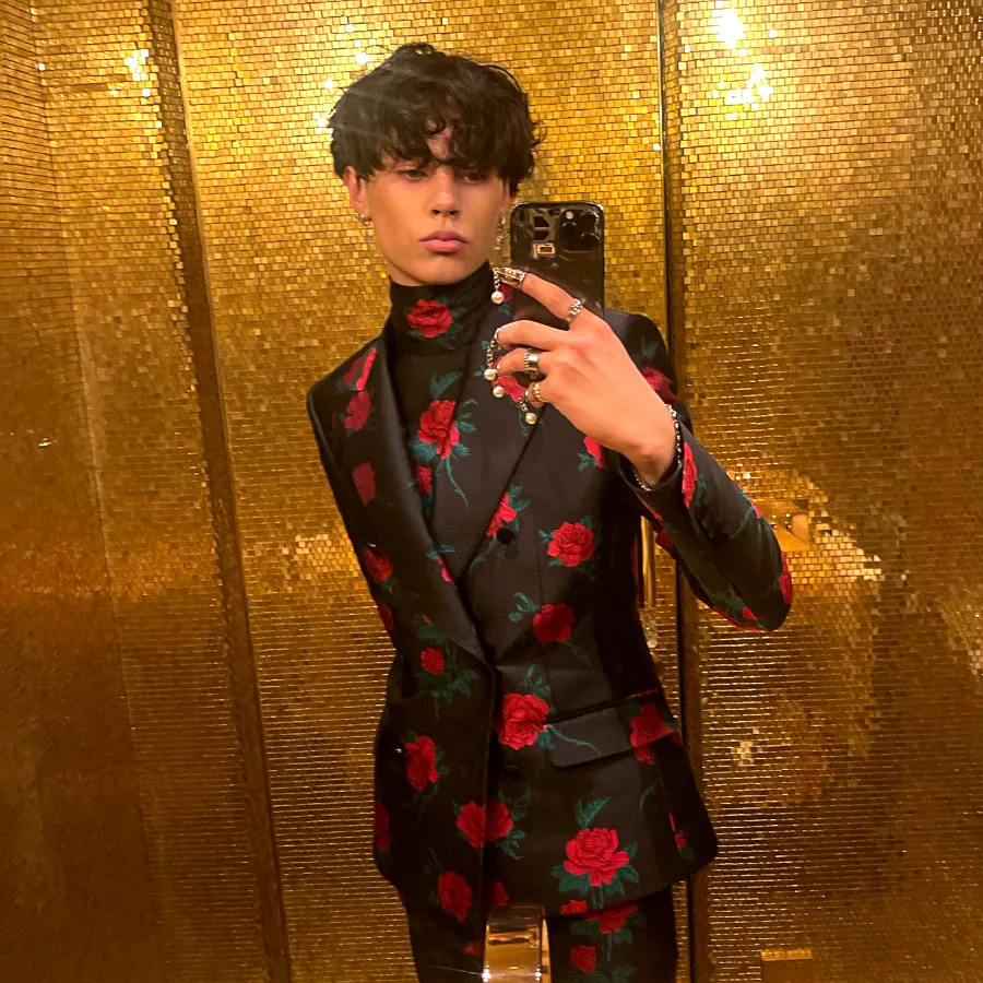 Landon Barker Celebs With Out of the Box Nail Designs