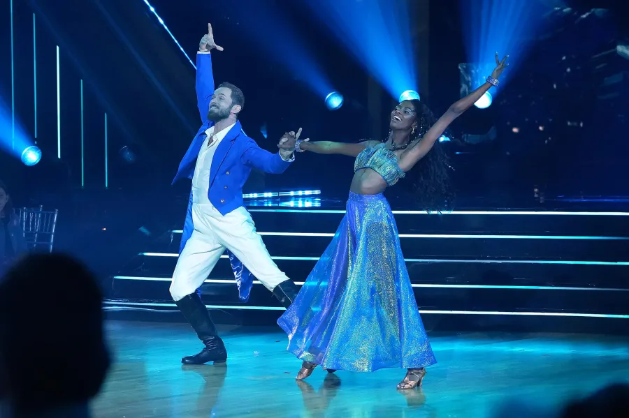 Charity Lawson and Artem Chigvintsev Dancing With the Stars Celebrates 100 Years of Disney