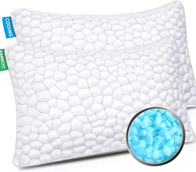Cooling Bed Pillows for Sleeping 2 Pack