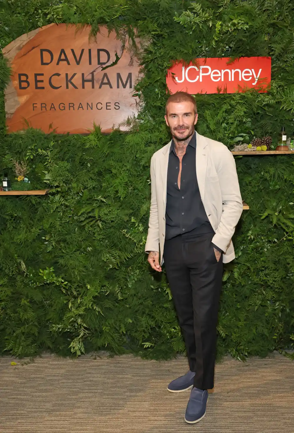 David Beckham Launches Fragment Collection With JC Penny