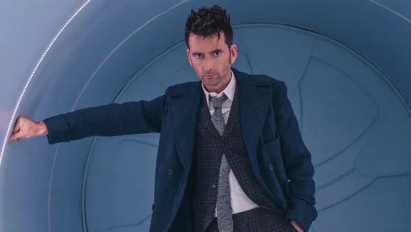 David Tennant in the Doctor Who 60th anniversary special
