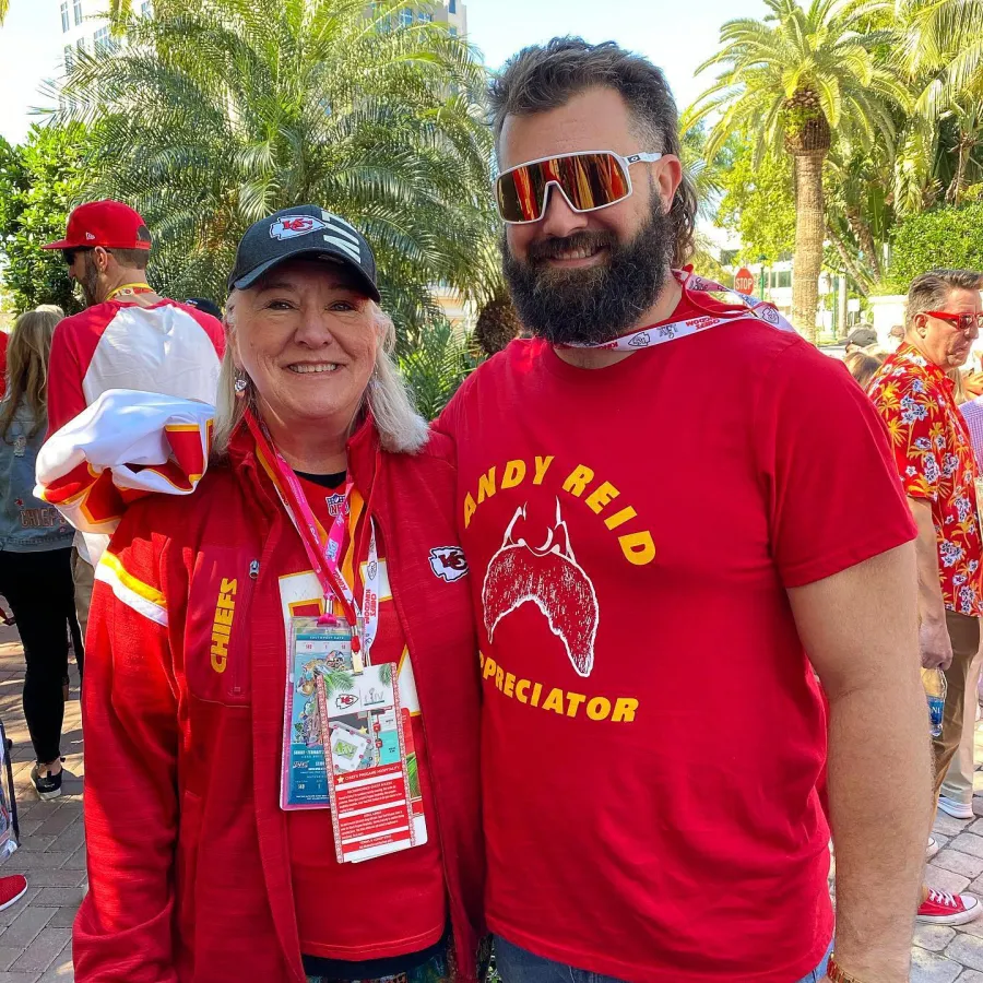 Donna Kelce s Sweetest Moments With Sons Travis Kelce and Jason Kelce