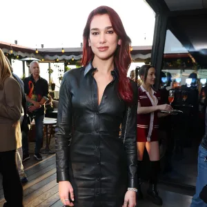 Dua Lipa Creates a New Fashion Rule as She Matches Red Hair With Shoes