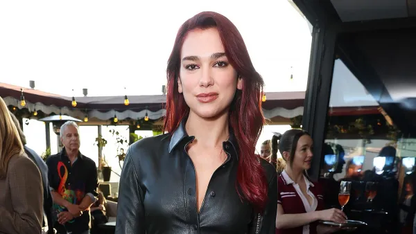 Dua Lipa Creates a New Fashion Rule as She Matches Red Hair With Shoes