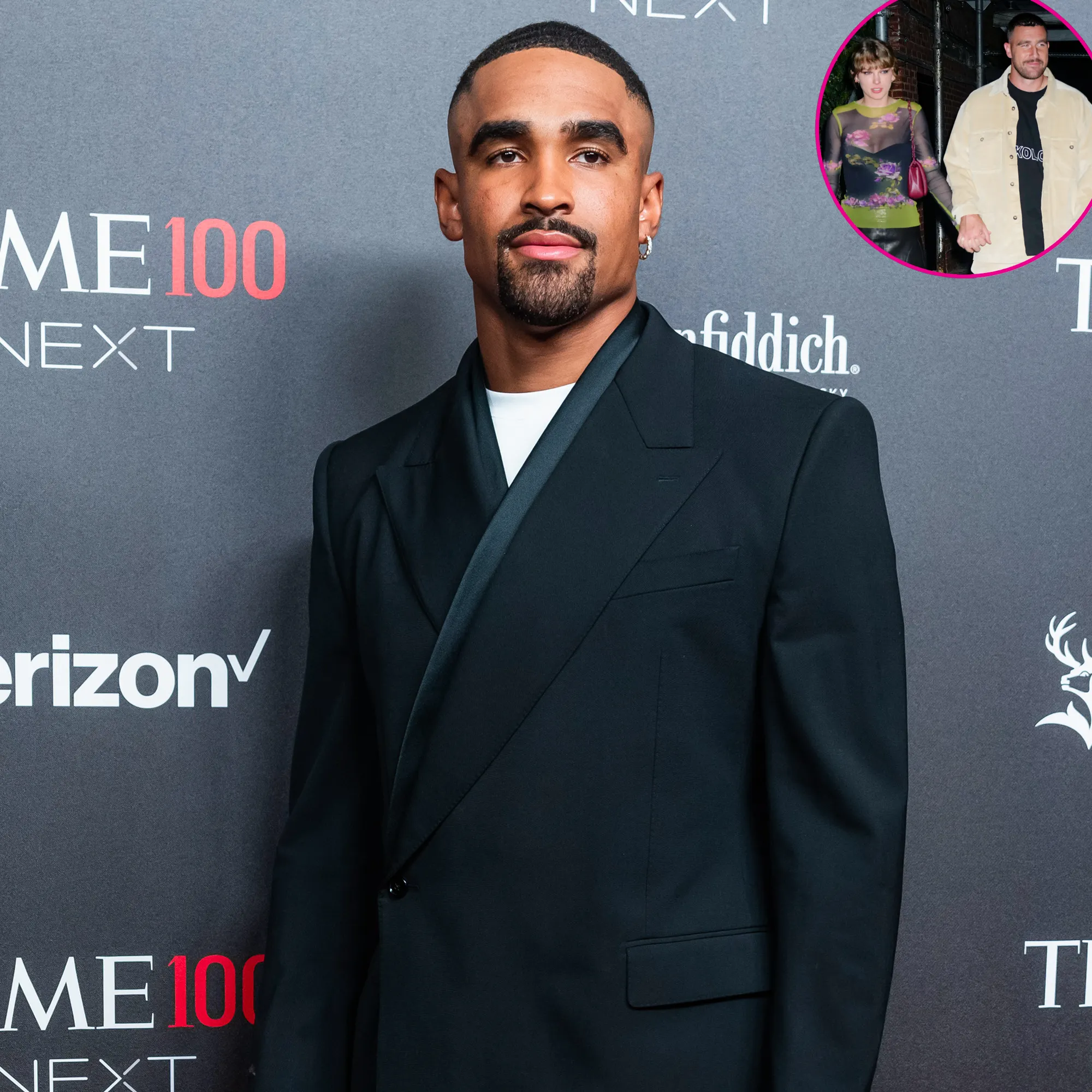 Eagles Jalen Hurts Is More Focused on Winning Games Over Taylor Swift and Travis Kelces Romance