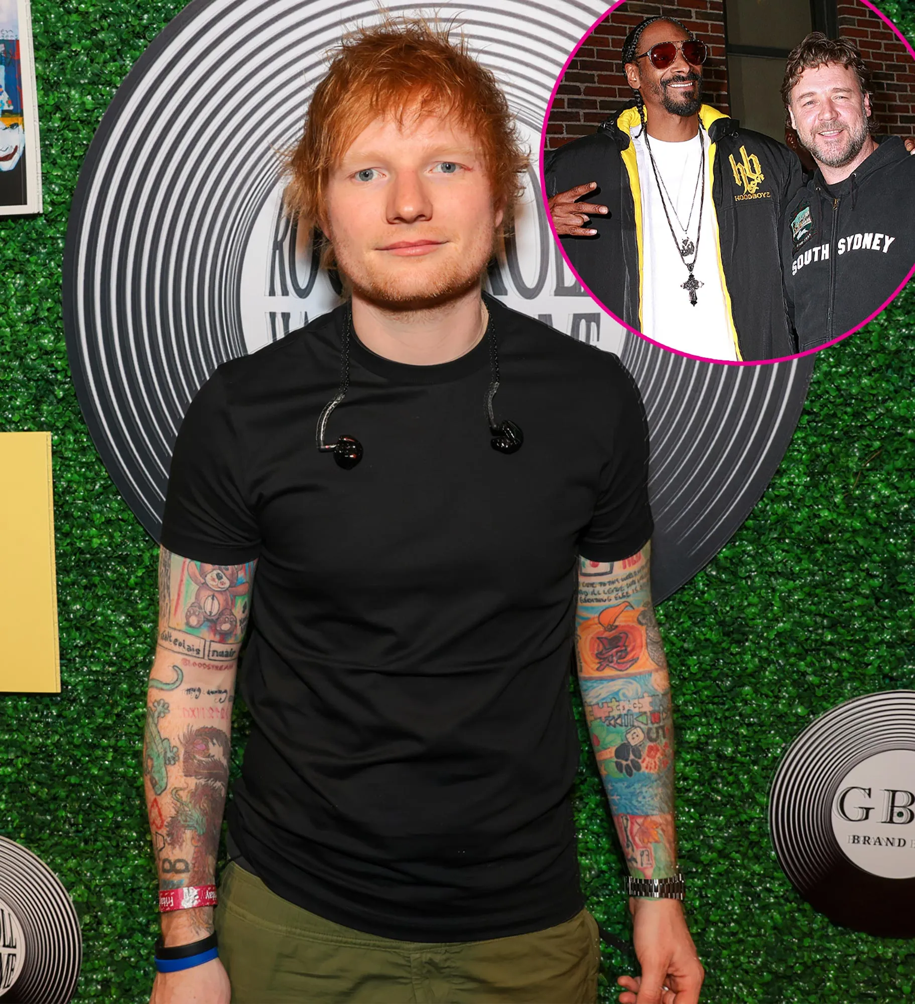 Ed Sheeran Reveals He Smoked up With Snoop Dogg and Russell Crowe to the Point He Couldn t See 508