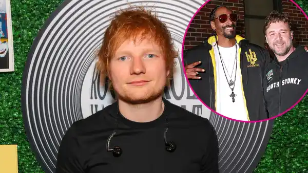 Ed Sheeran Reveals He Smoked up With Snoop Dogg and Russell Crowe to the Point He Couldn t See 508