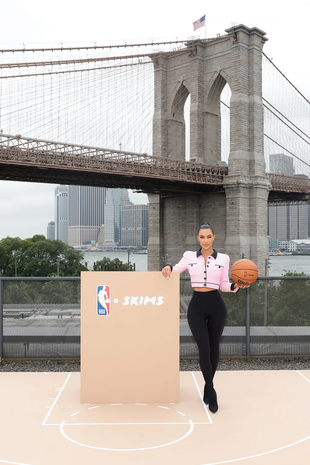 Feature Skims is the Official NBA Partner Kim Kardashian