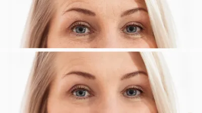 eye cream before and after