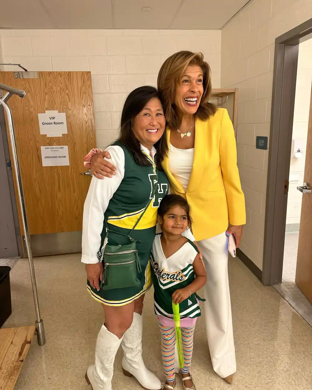 Hoda Kotb Brings Daughter Hope on Stage at High School Reunion