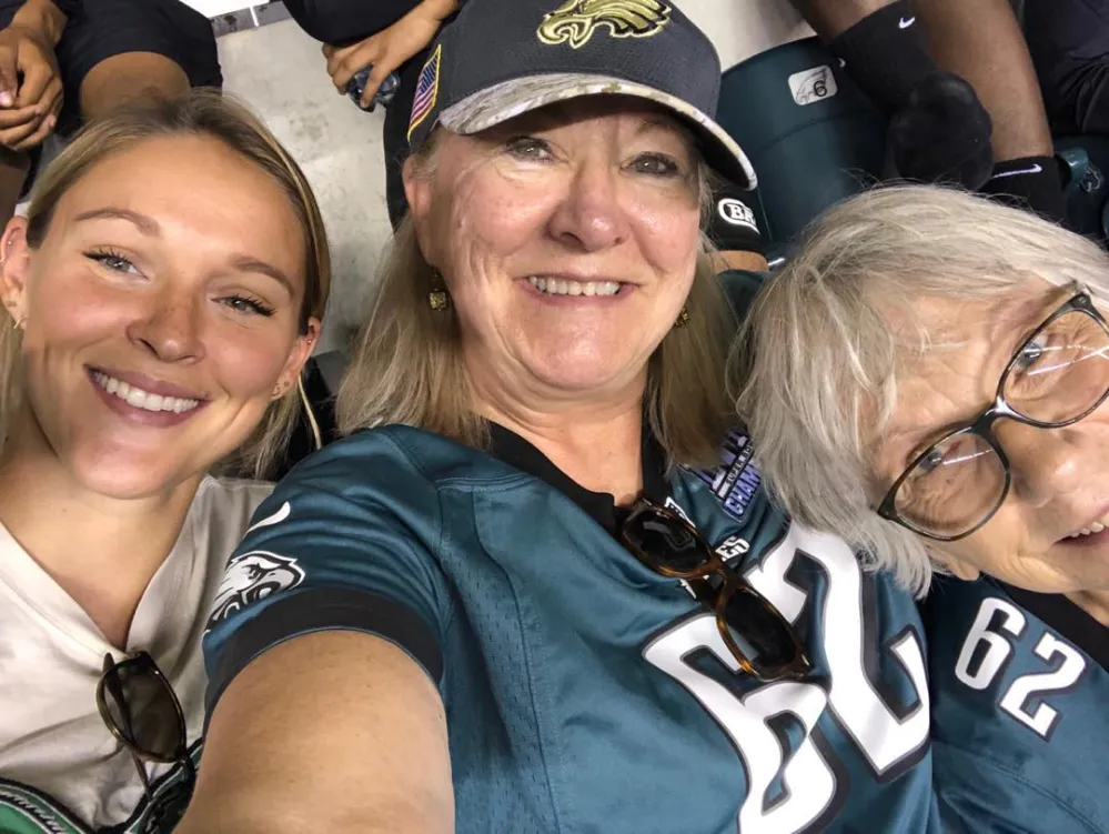 Inside Donna Kelce Kylie Kelces Relationship