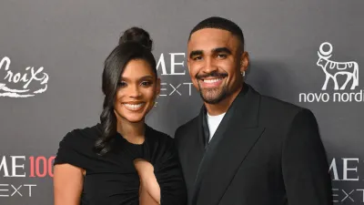 Jalen Hurts Makes Rare Appearance With Girlfriend Bry Burrows