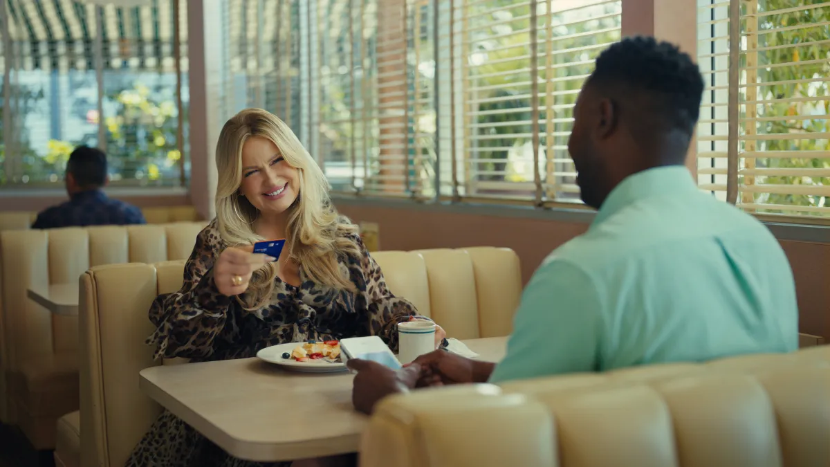 Jennifer Coolidge x DIscover Card