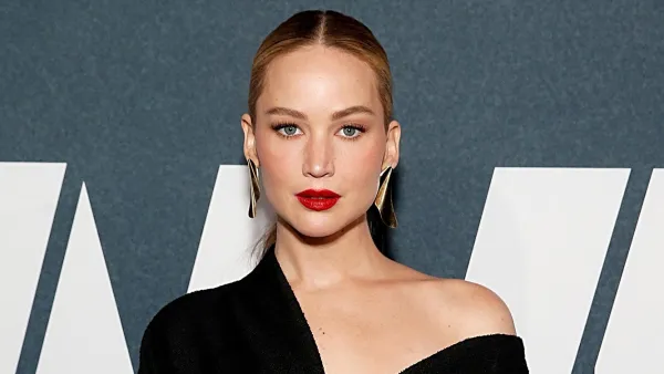 Jennifer Lawrence Channels Old Hollywood Glamour for Womens Wear Daily Event