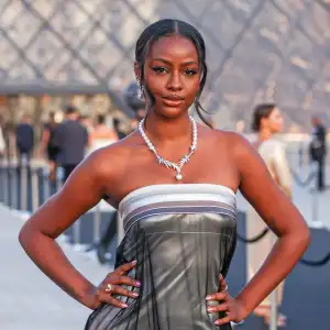 Justine Skye Dares to Wear Risque Top in Paris