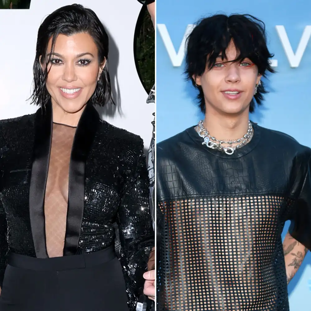 Kourtney Kardashian Celebrates Landon Barker Birthday With Throwback Photo Featuring Son Mason