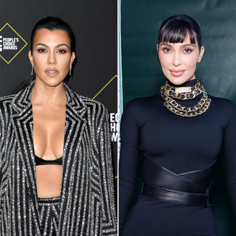 Kourtney and Kim Kardashian Finally Mend Their Explosive Feud