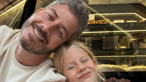 Arie Luyendyk with daughter Alessi