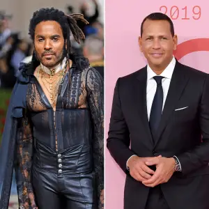 Lenny Kravitz Gave Alex Rodriguezs Daughter a Piano When She Was 4