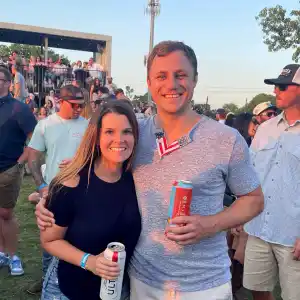 Love Is Blind's JP Pierce and Girlfriend Ellen Hense Go Public in Coordinating Patriotic Outfits