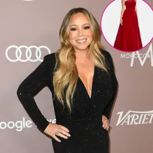 Maria Carey Christmas Dress