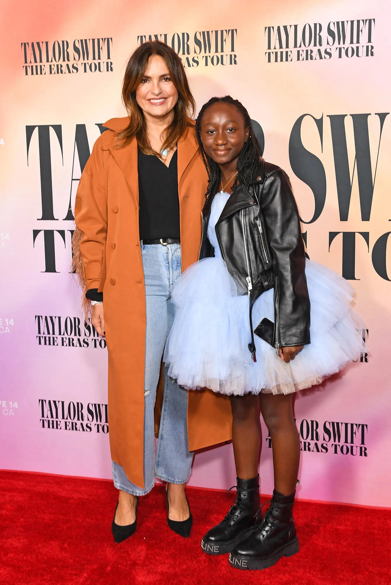 Mariska Hargitay and Daughter Amaya Share Sweet Moment at Taylor Swift