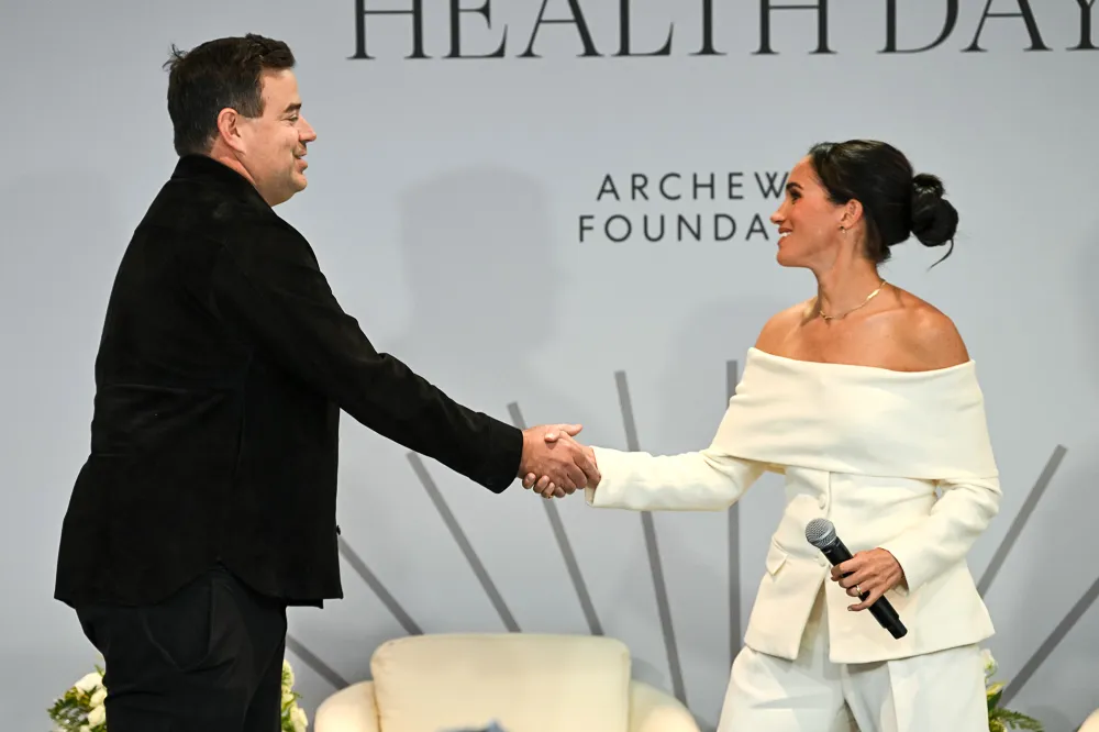 Meghan Markle Exhibits a Modern Take on the Power Suit